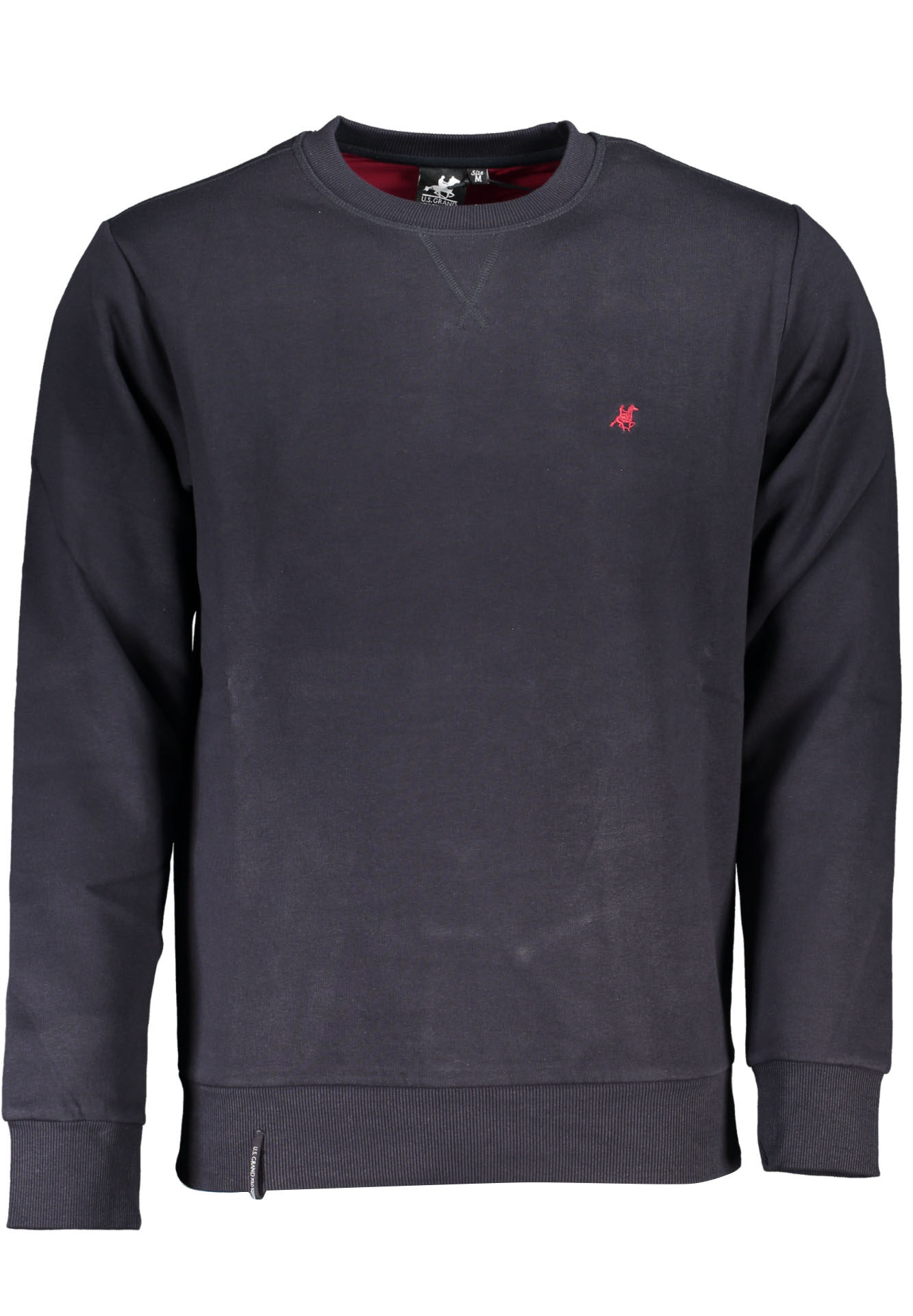 US GRAND MEN'S BLUE ZIP-UP SWEATSHIRT