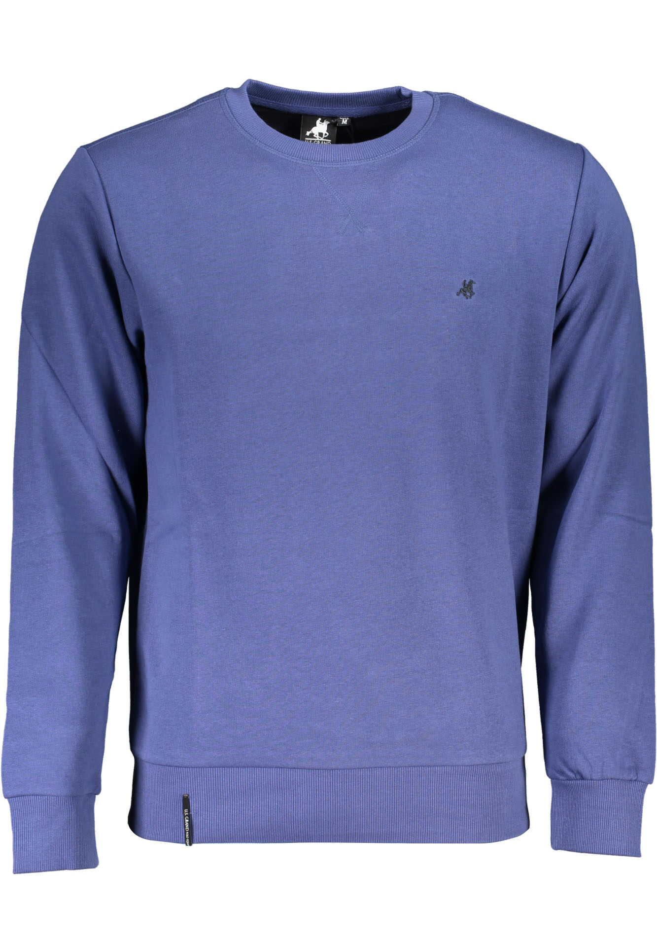 US GRAND MEN'S BLUE ZIP-UP SWEATSHIRT