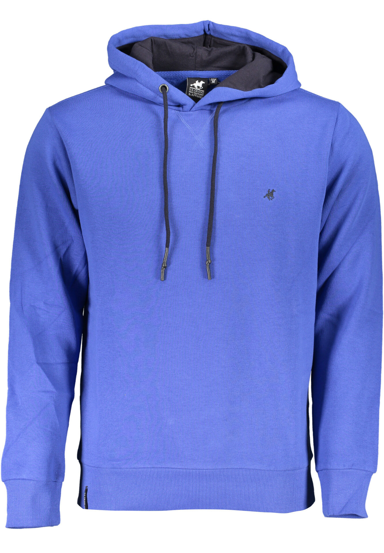 US GRAND MEN'S BLUE ZIP-UP SWEATSHIRT