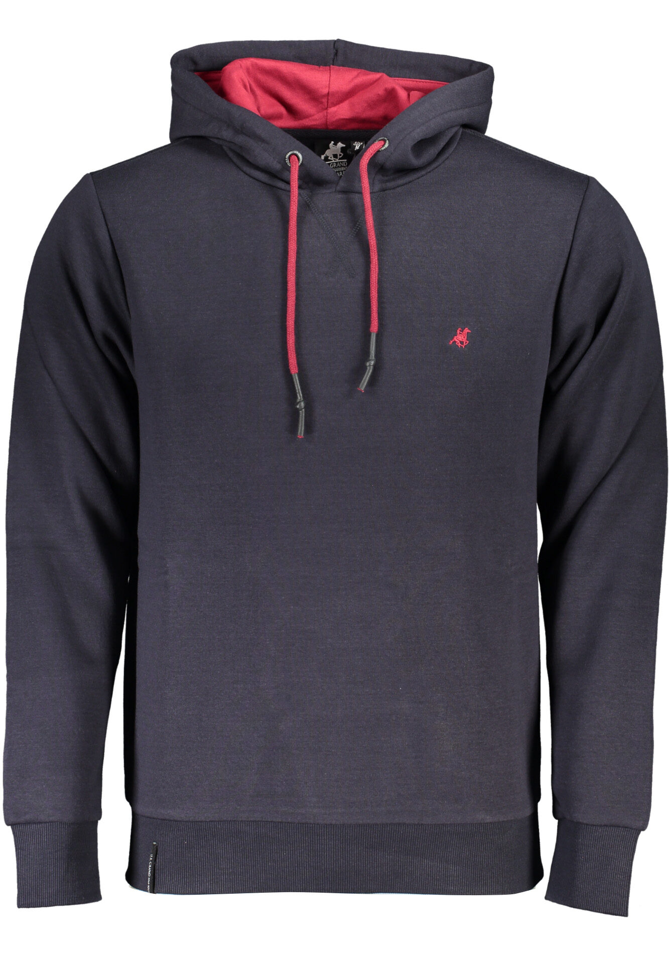 US GRAND MEN'S BLUE ZIP-UP SWEATSHIRT