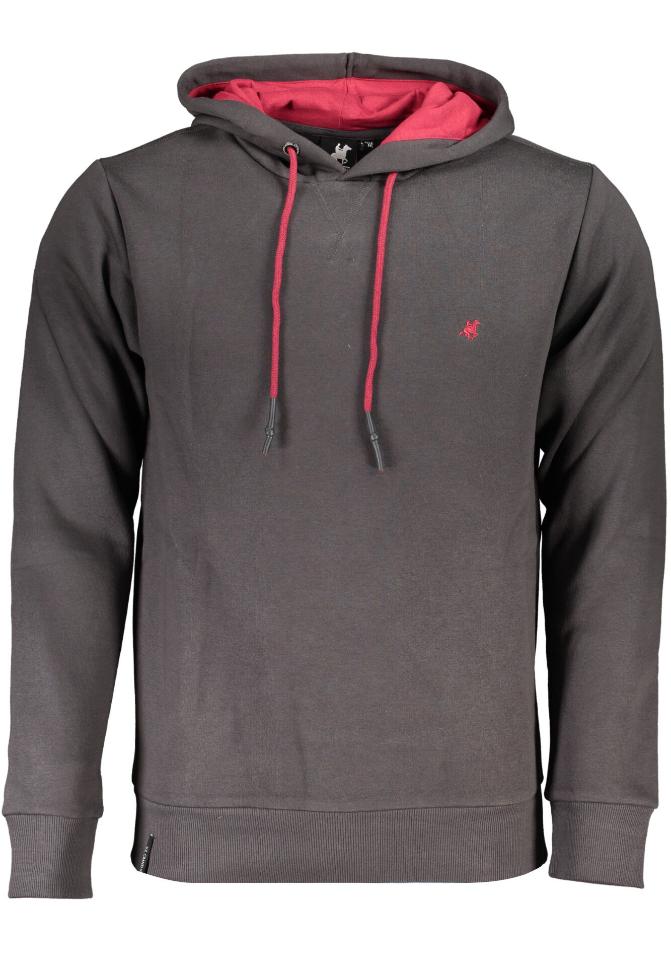 US GRAND MEN'S GRAY ZIP-UP SWEATSHIRT