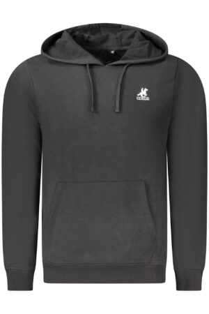 US GRAND MEN'S BLACK ZIP-UP SWEATSHIRT