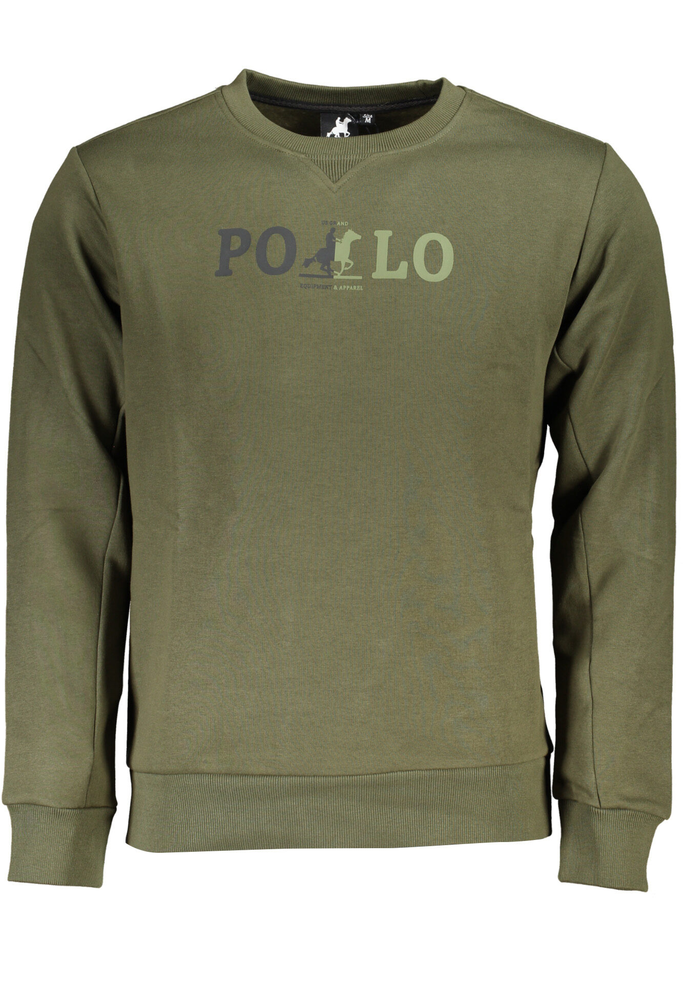 US GRAND MEN'S ZIP-UP SWEATSHIRT GREEN