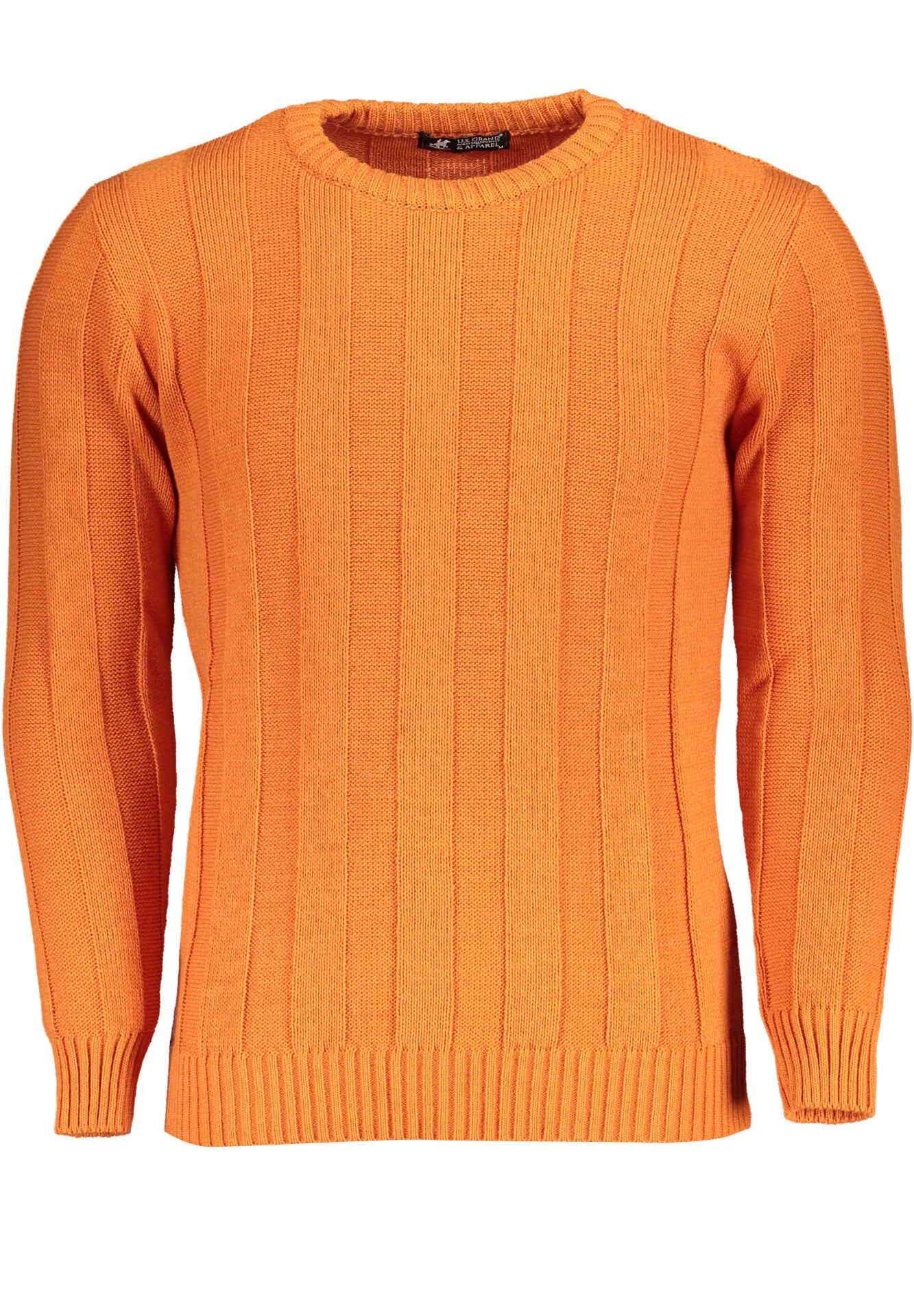 US GRAND MEN'S ORANGE SWEATER