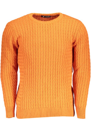 US GRAND MEN'S ORANGE SWEATER