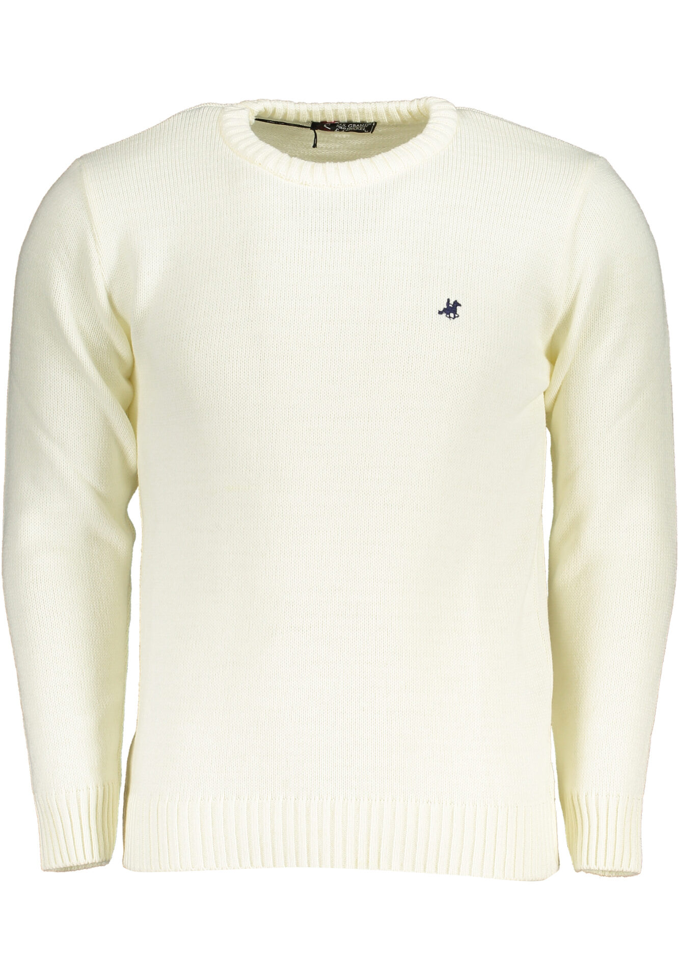 US GRAND MEN'S WHITE SWEATER