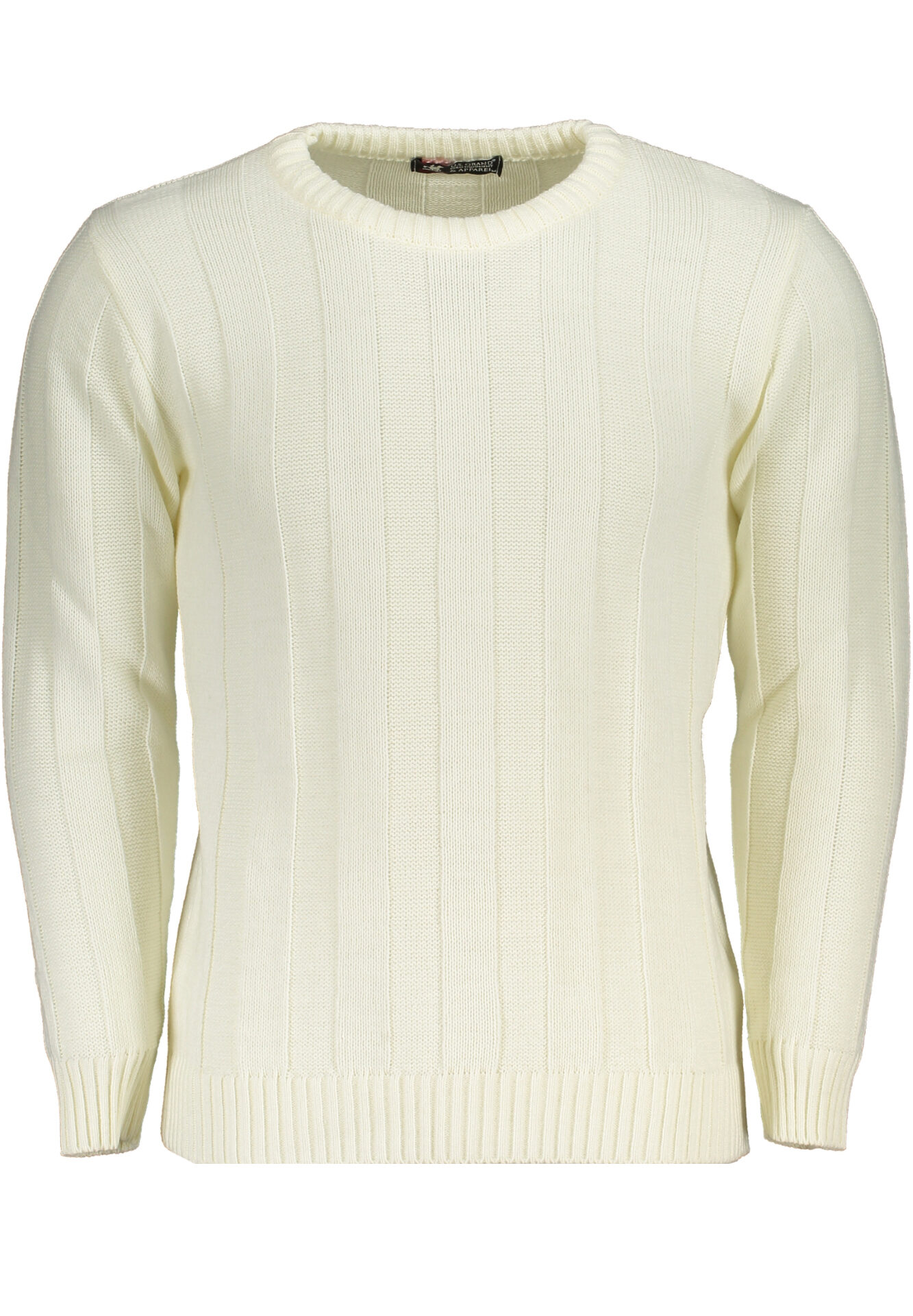 US GRAND MEN'S WHITE SWEATER