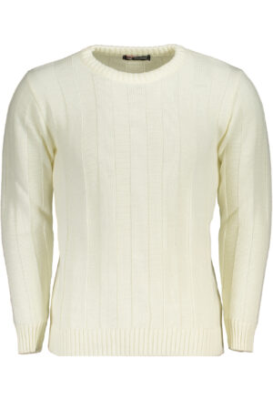 US GRAND MEN'S WHITE SWEATER