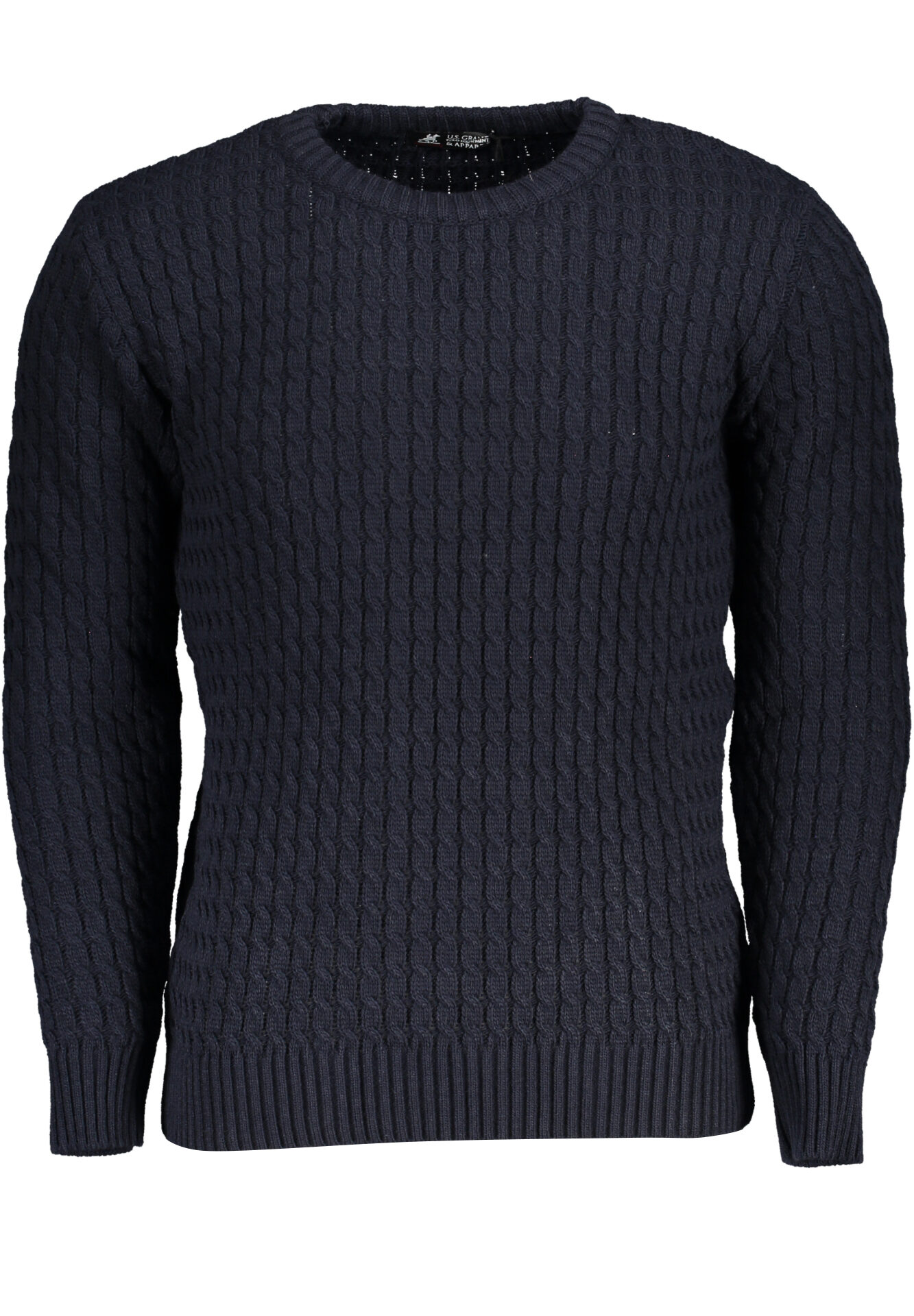 US GRAND MEN'S BLUE SWEATER