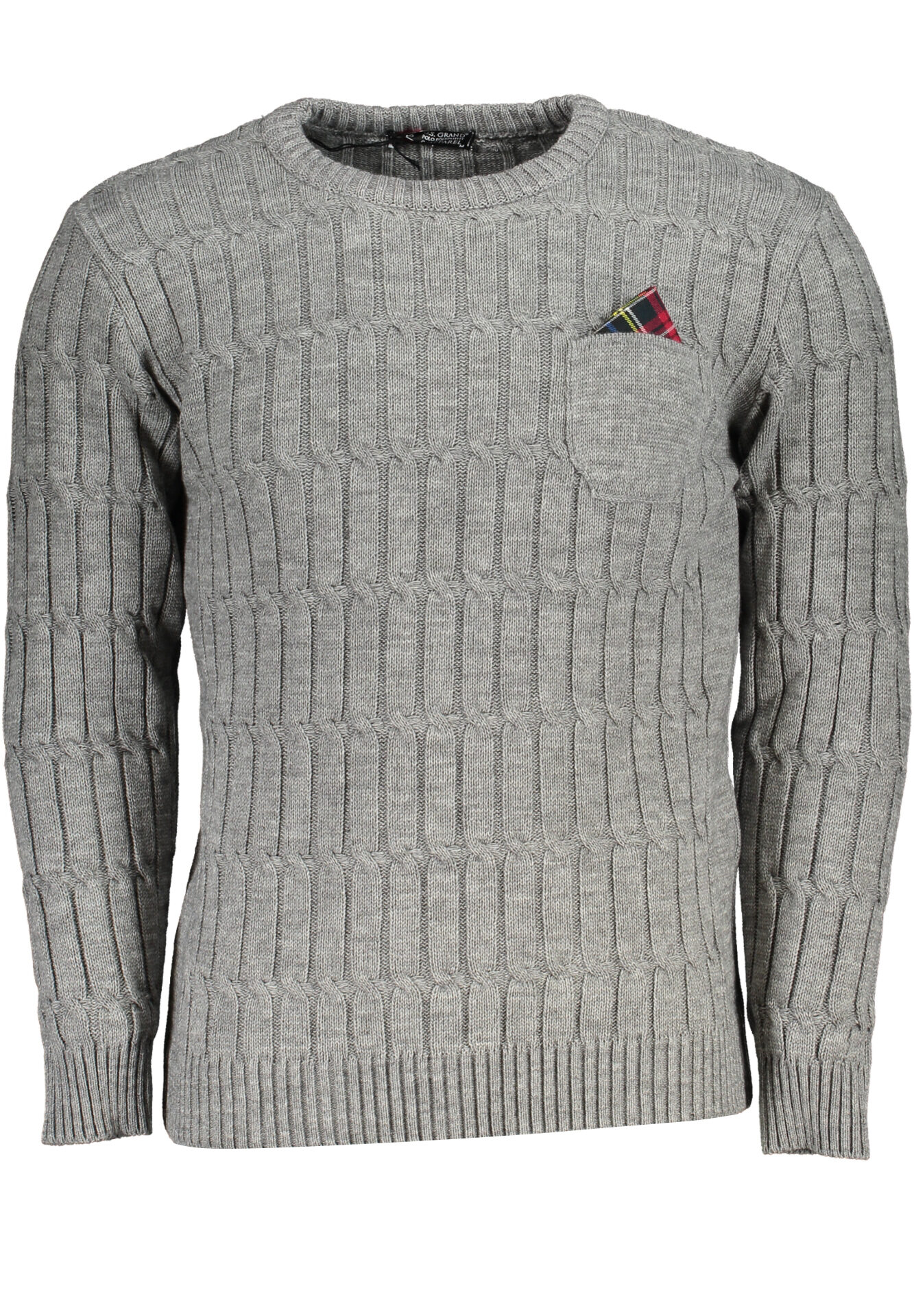 US GRAND MEN'S GREY SWEATER