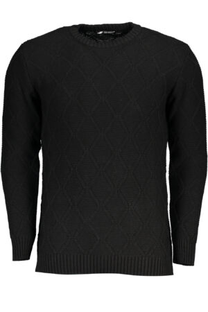 US GRAND MEN'S BLACK SWEATER
