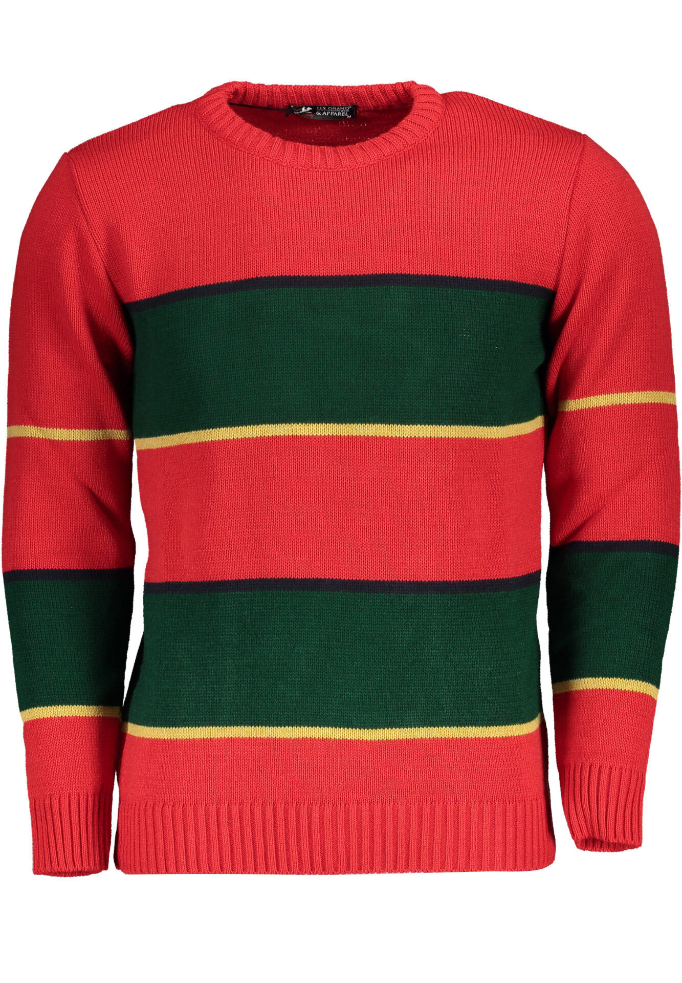 US GRAND MEN'S RED SWEATER