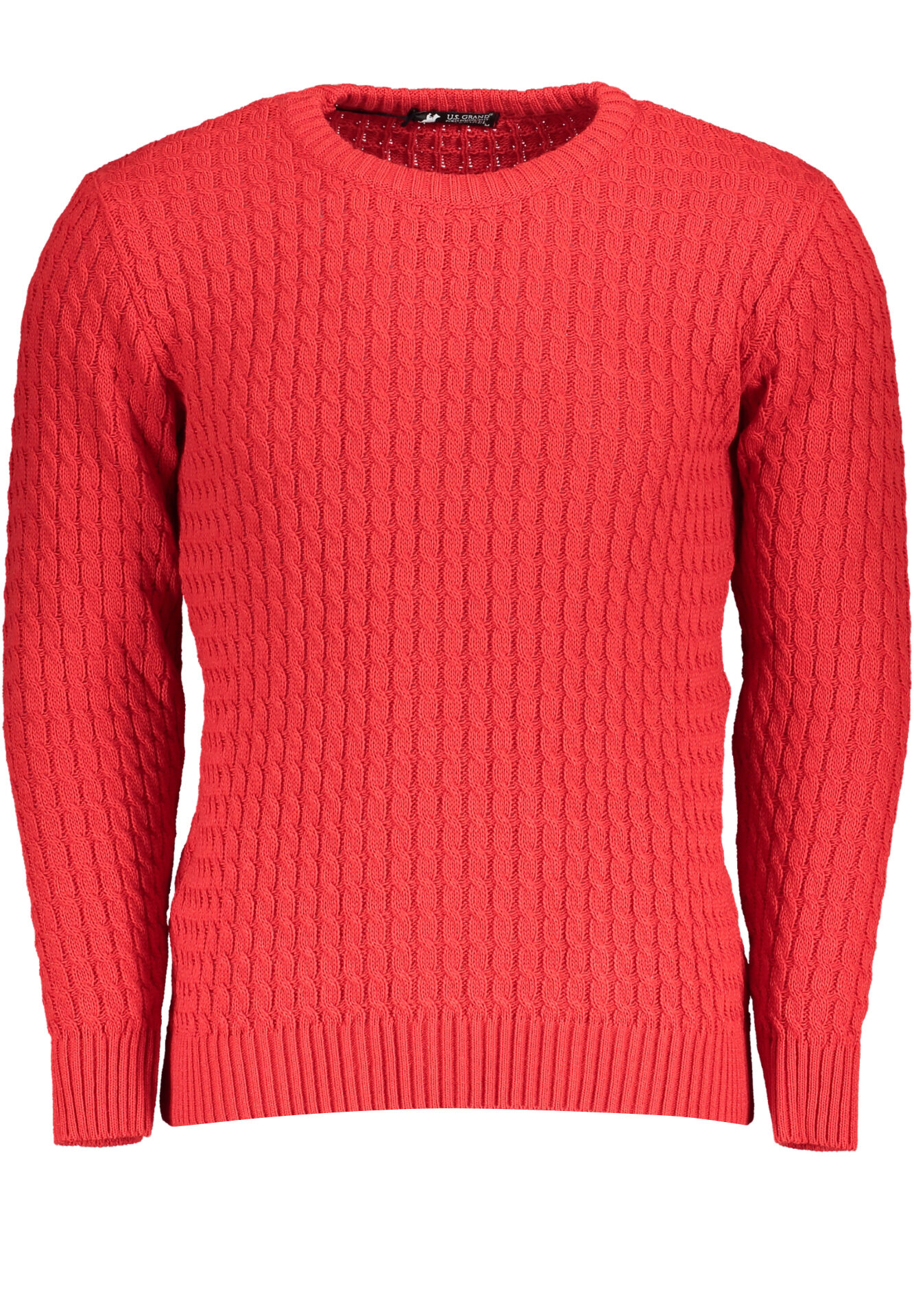 US GRAND MEN'S RED SWEATER