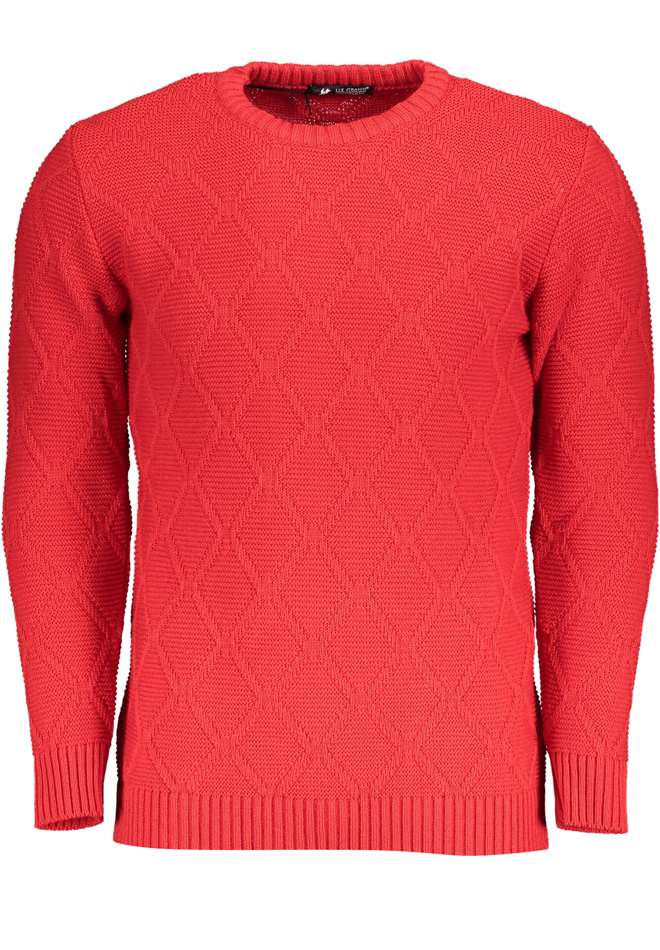 US GRAND MEN'S RED SWEATER