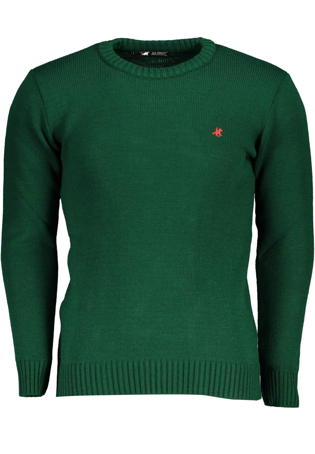 US GRAND MEN'S GREEN SWEATER
