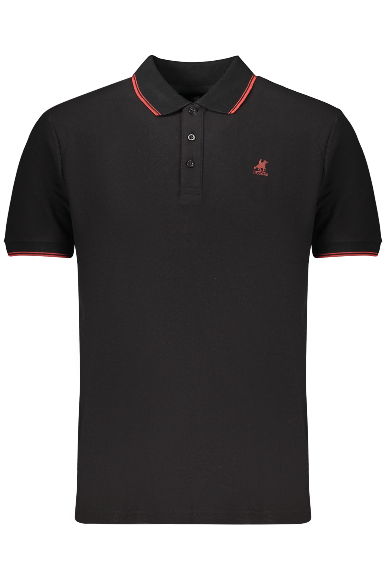 US GRAND POLO SHORT SLEEVE MEN'S BLACK US GRAND POLO SHORT SLEEVE MEN'S BLACK