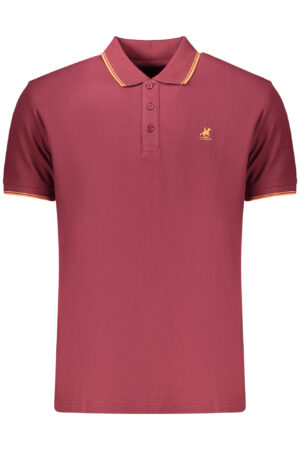 US GRAND MEN'S SHORT-SLEEVE POLO SHIRT, RED
