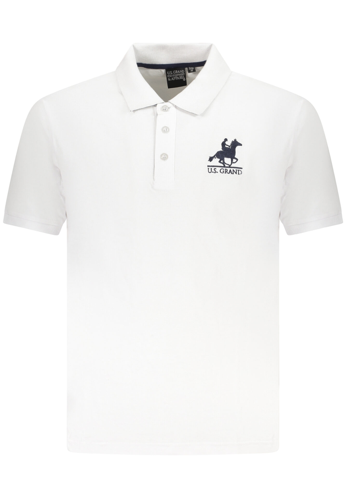 US GRAND POLO SHORT SLEEVE MEN'S WHITE