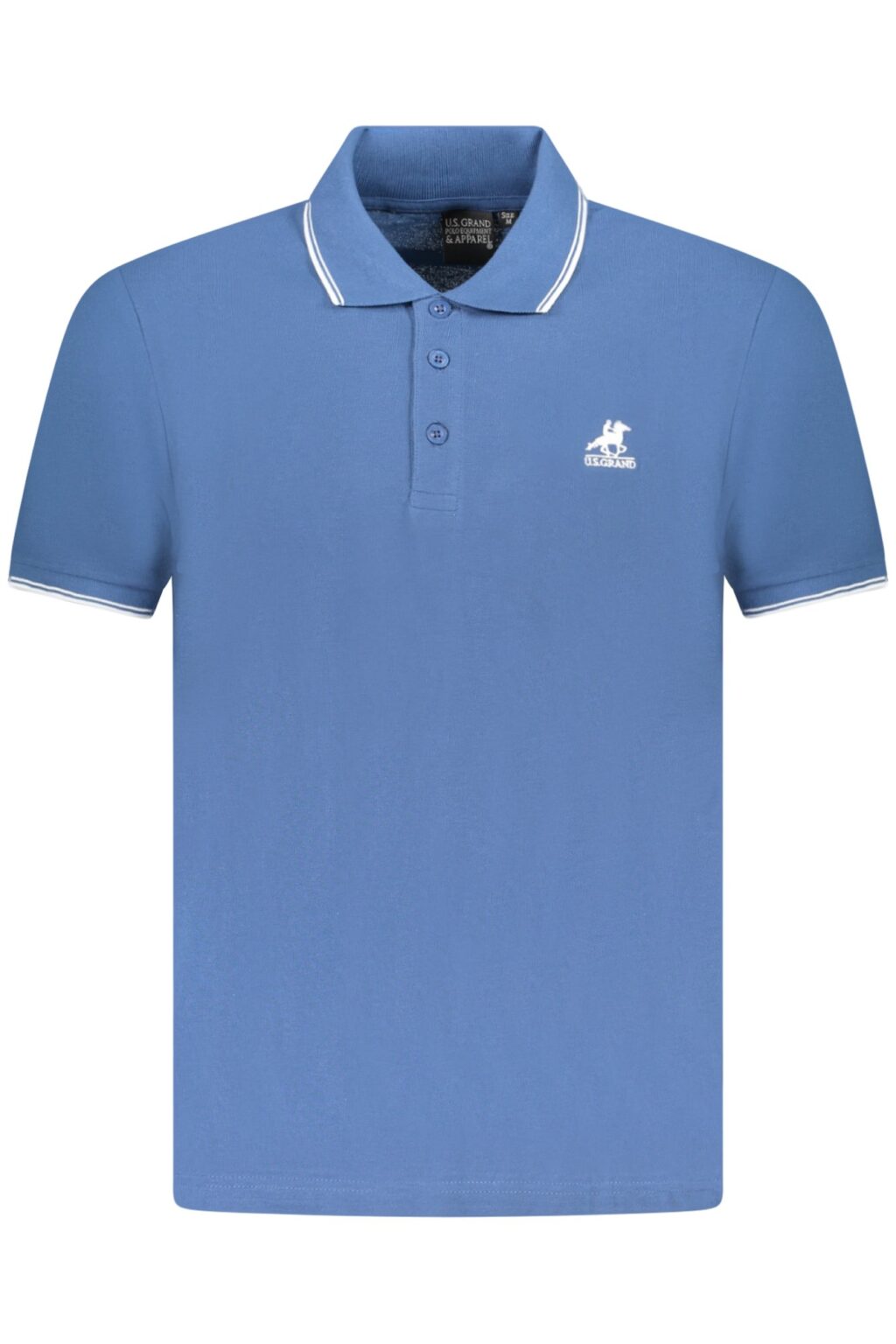 usgrandpolopolomanichecorteuomoblu_1 US GRAND vyriški polo marškinėliai trumpomis rankovėmis, mėlyni