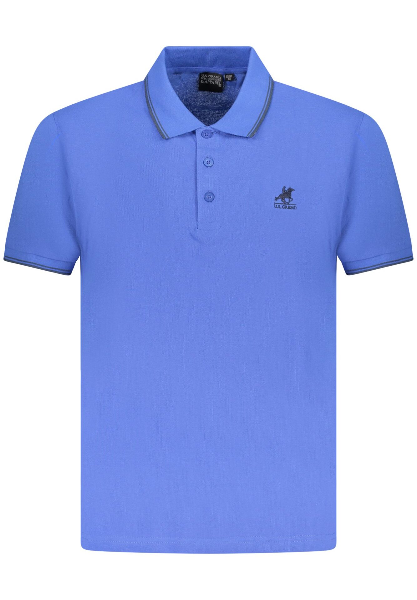 US GRAND POLO SHORT SLEEVE MEN'S BLUE