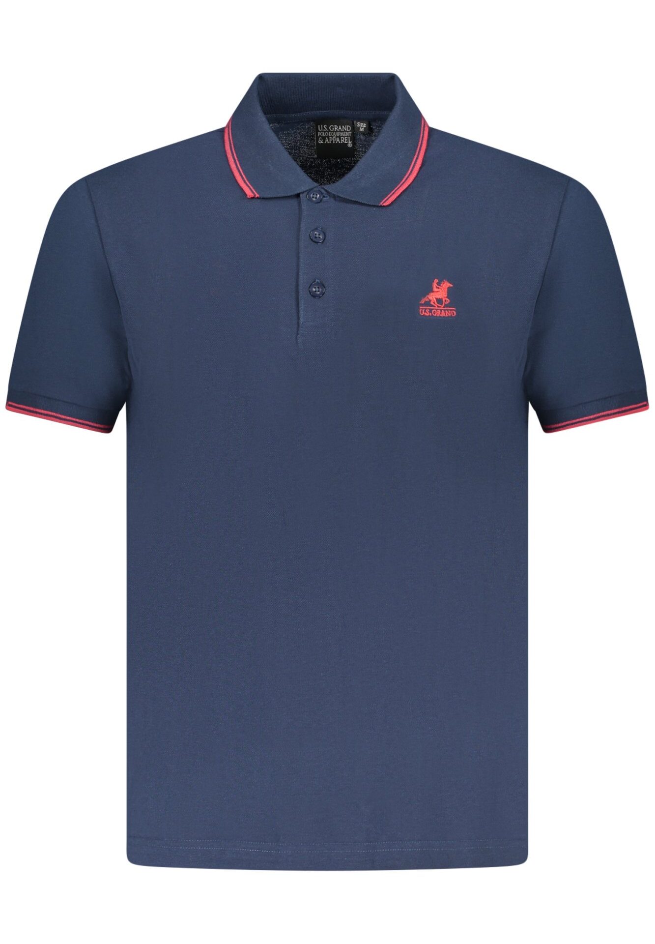US GRAND POLO SHORT SLEEVE MEN'S BLUE