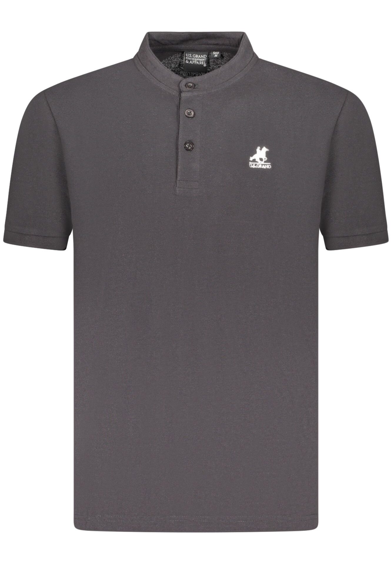 US GRAND POLO SHORT SLEEVE MEN'S BLACK