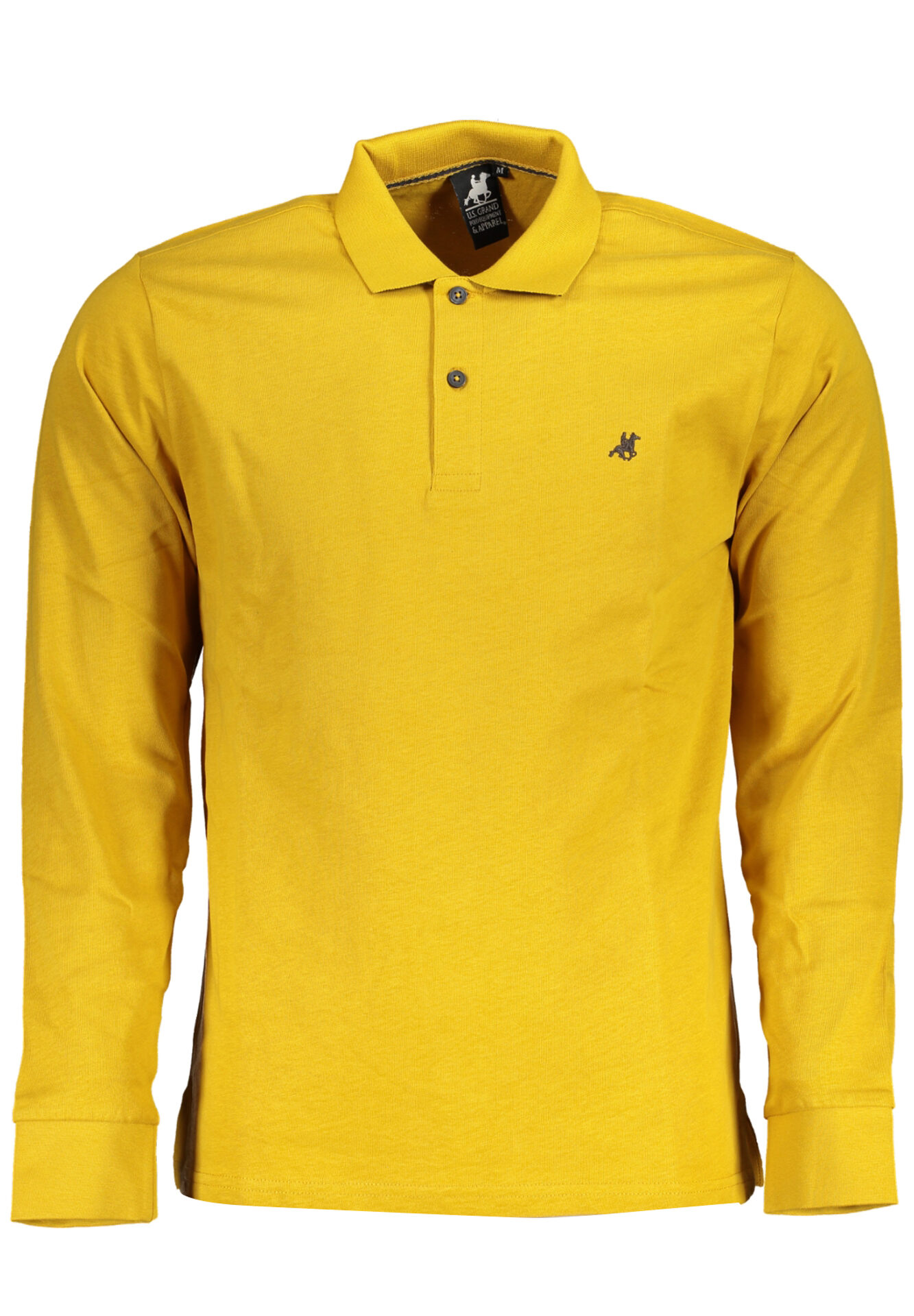 US GRAND POLO LONG SLEEVE MEN'S YELLOW