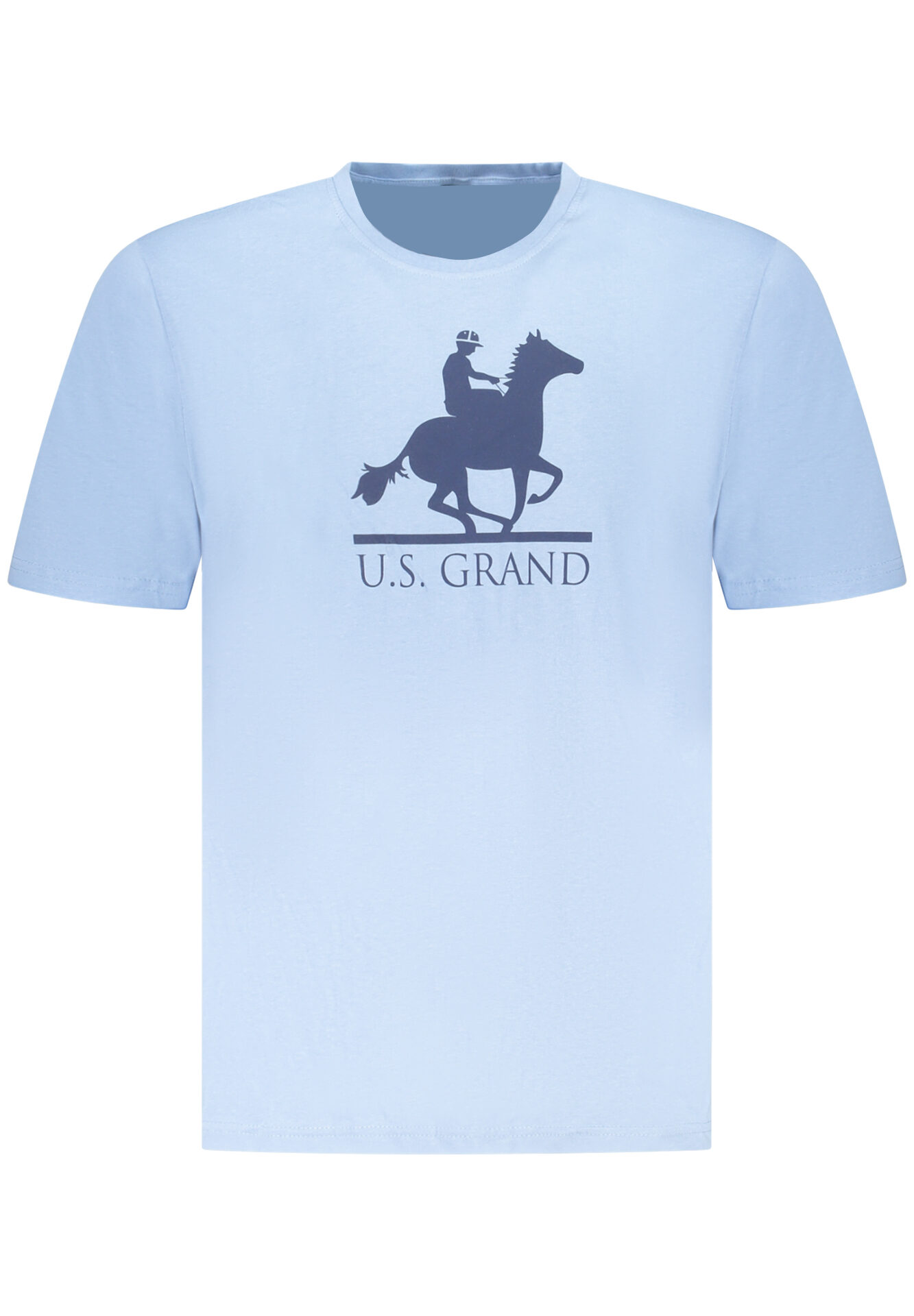 US GRAND MEN'S SHORT-SLEEVE T-SHIRT, BLUE