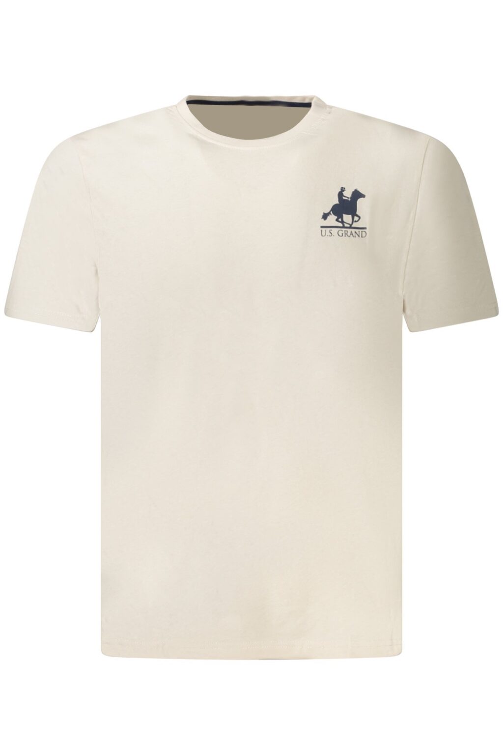usgrandpolot-shirtmanichecorteuomobeige_1 US GRAND vyriški marškinėliai trumpomis rankovėmis, smėlio spalvos