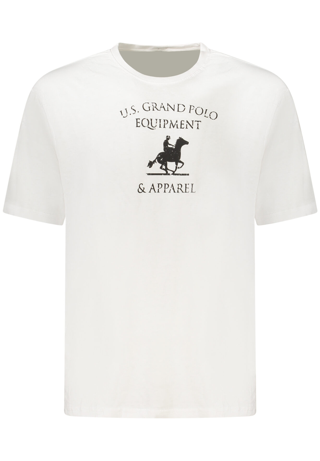 US GRAND MEN'S SHORT-SLEEVE T-SHIRT WHITE