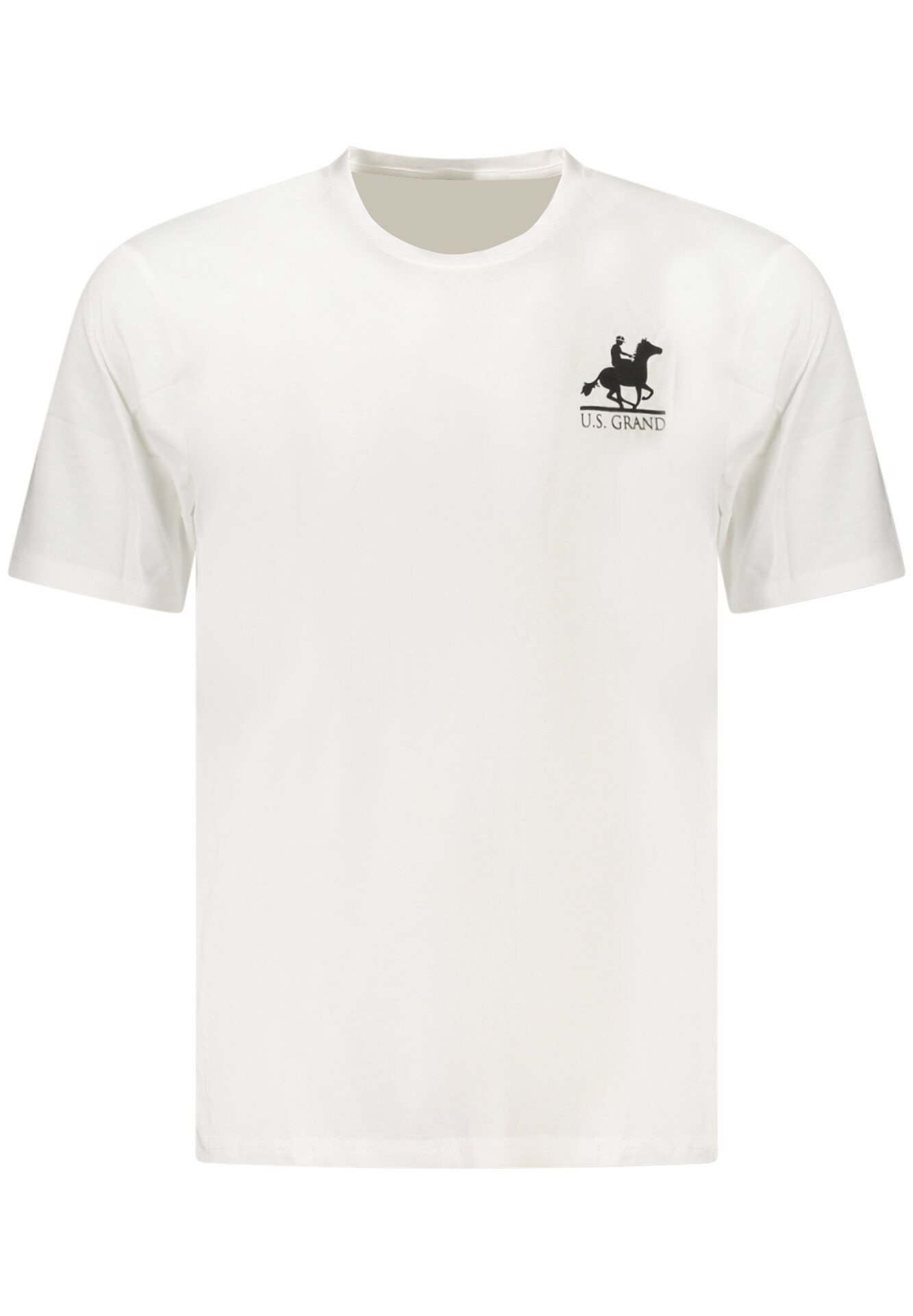 US GRAND MEN'S SHORT-SLEEVE T-SHIRT WHITE