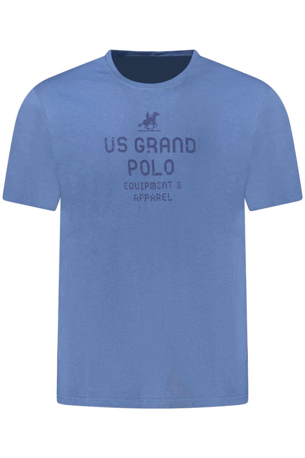 usgrandpolot-shirtmanichecorteuomoblu_1 US GRAND vyriški marškinėliai trumpomis rankovėmis, mėlyni