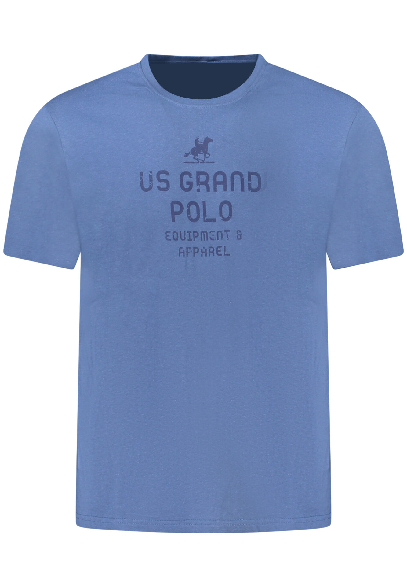 US GRAND MEN'S SHORT-SLEEVE T-SHIRT BLUE