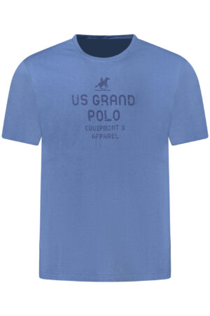 US GRAND MEN'S SHORT-SLEEVE T-SHIRT BLUE