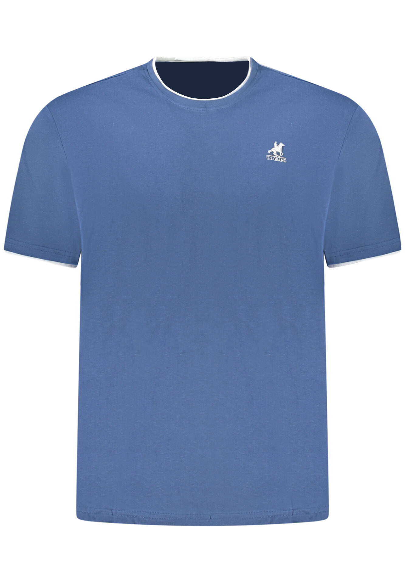 US GRAND MEN'S SHORT-SLEEVE T-SHIRT BLUE
