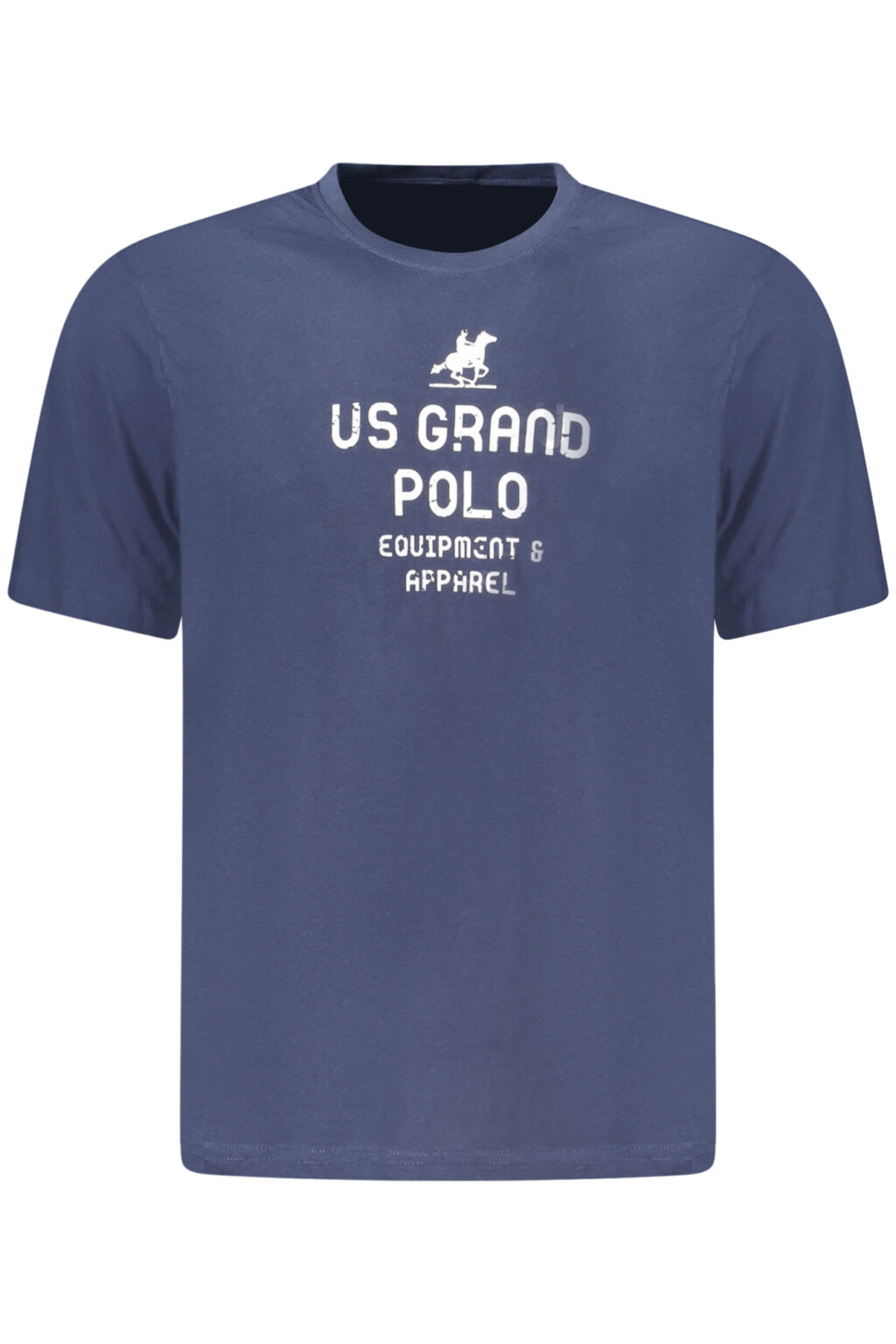usgrandpolot-shirtmanichecorteuomoblu_1 US GRAND vyriški marškinėliai trumpomis rankovėmis, mėlyni