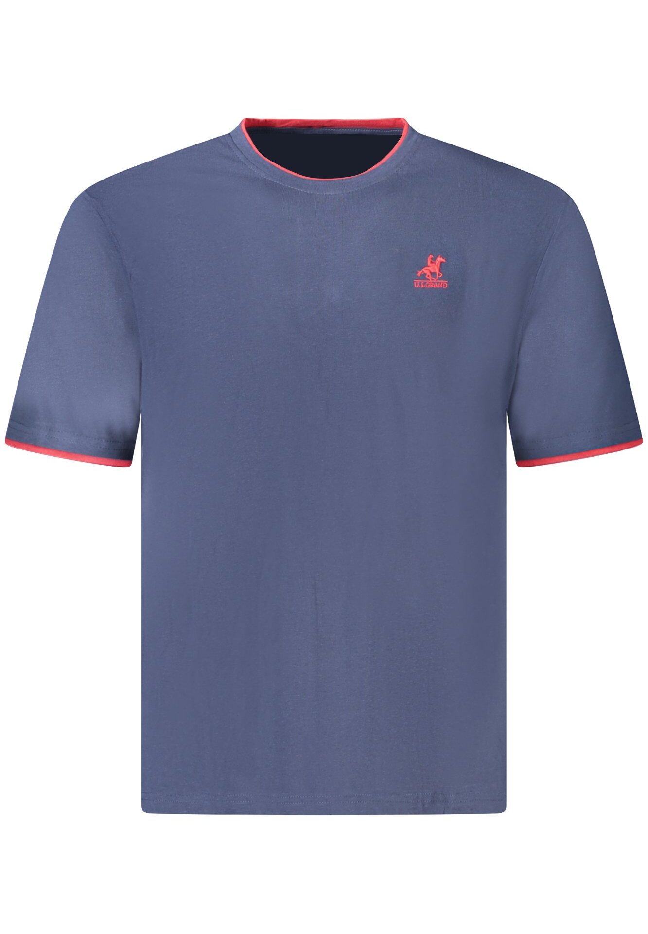 US GRAND MEN'S SHORT-SLEEVE T-SHIRT BLUE