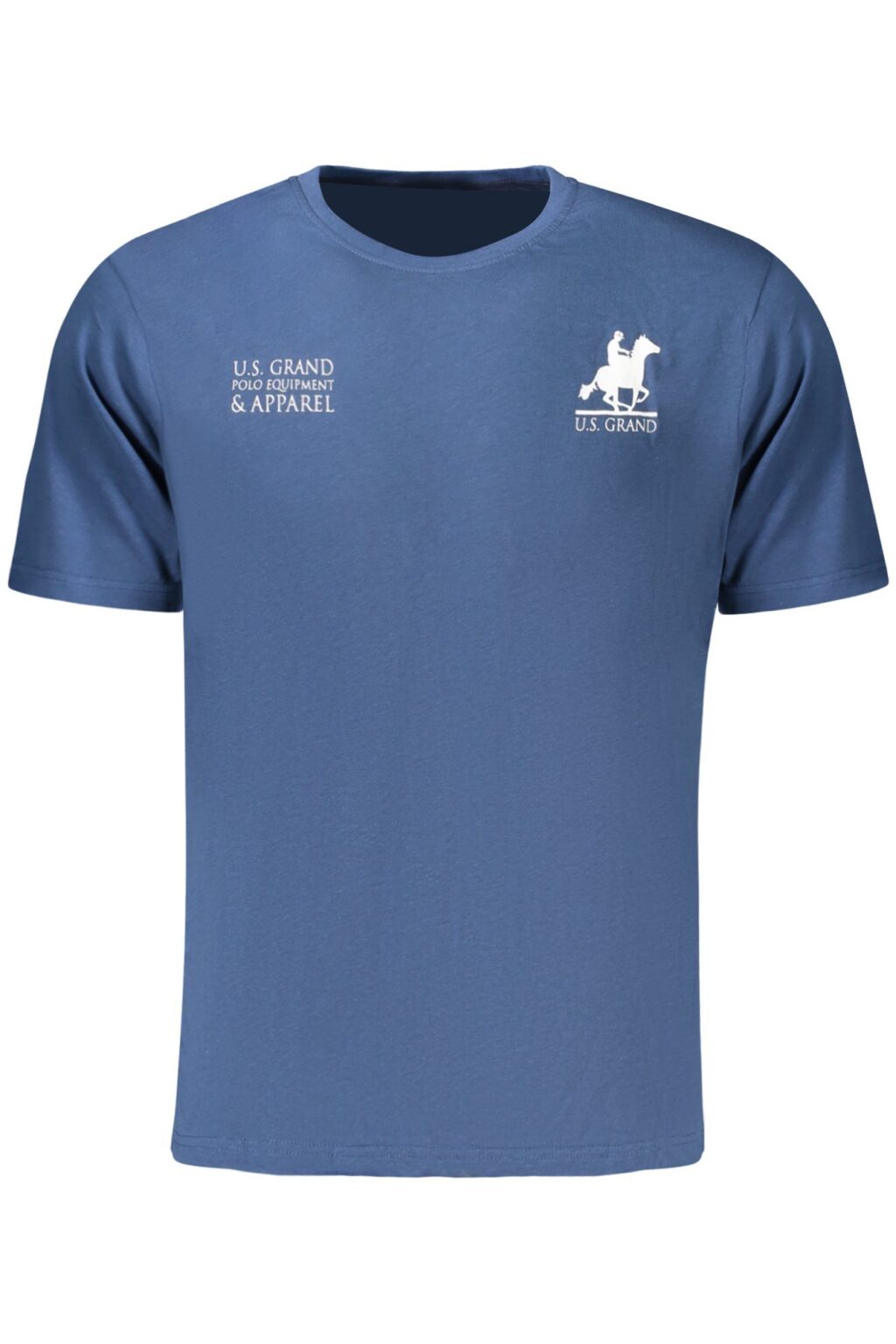 usgrandpolot-shirtmanichecorteuomoblu_1 US GRAND vyriški marškinėliai trumpomis rankovėmis, mėlyni