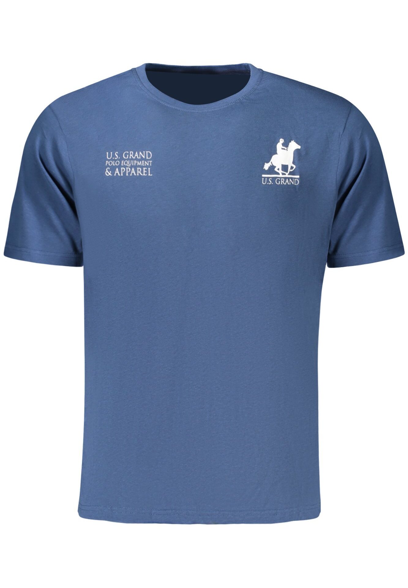 US GRAND MEN'S SHORT-SLEEVE T-SHIRT BLUE