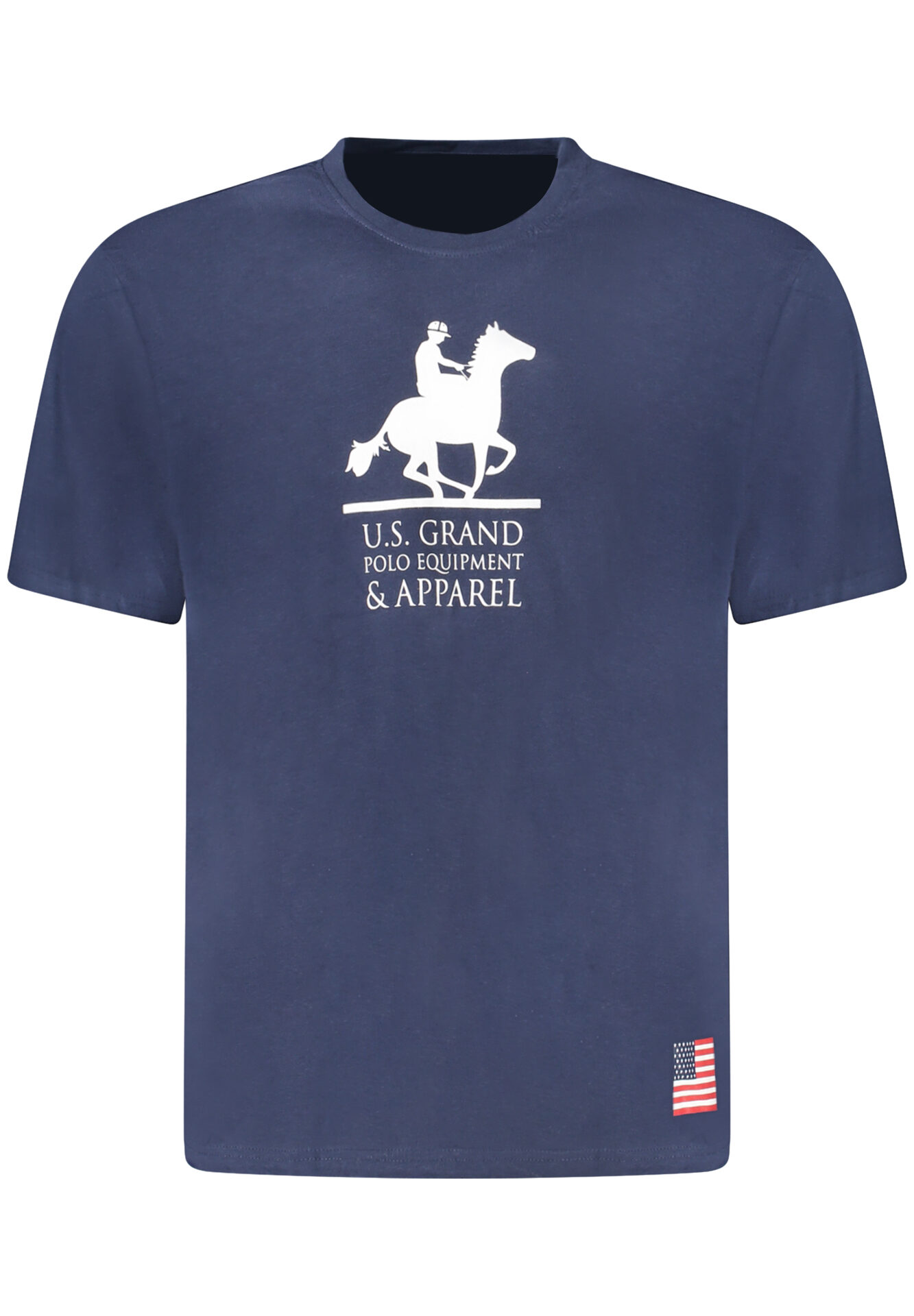 US GRAND MEN'S SHORT-SLEEVE T-SHIRT BLUE