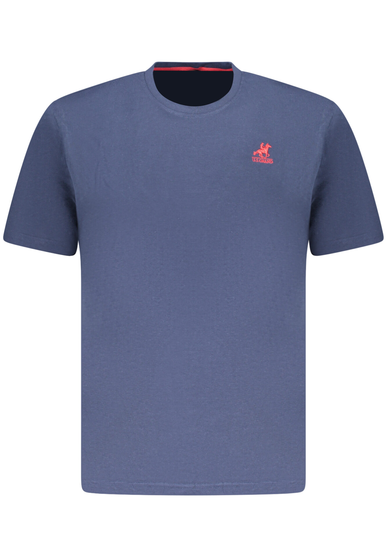 US GRAND MEN'S SHORT-SLEEVE T-SHIRT BLUE