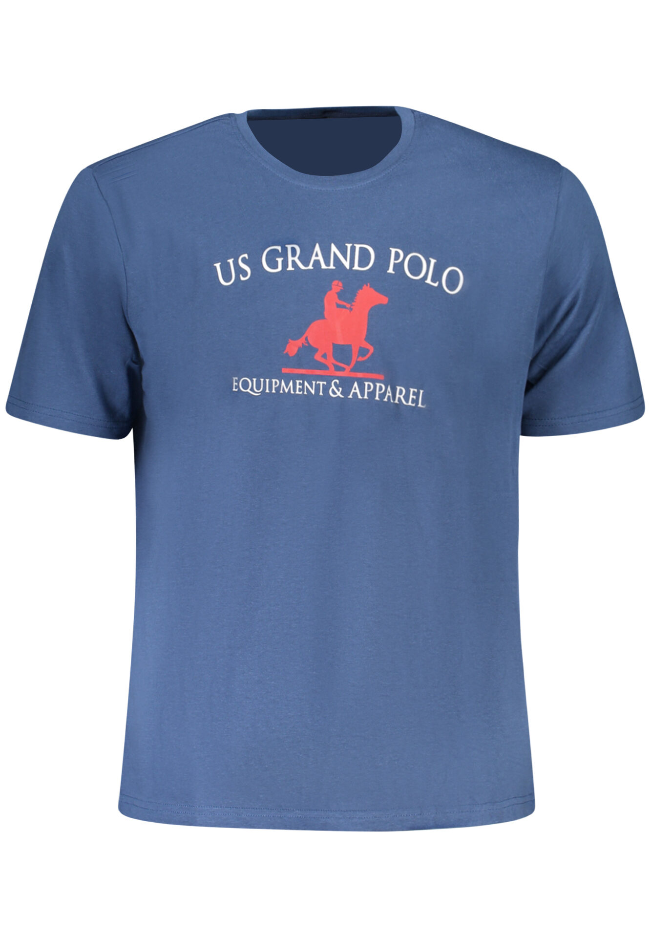 US GRAND MEN'S SHORT-SLEEVE T-SHIRT BLUE