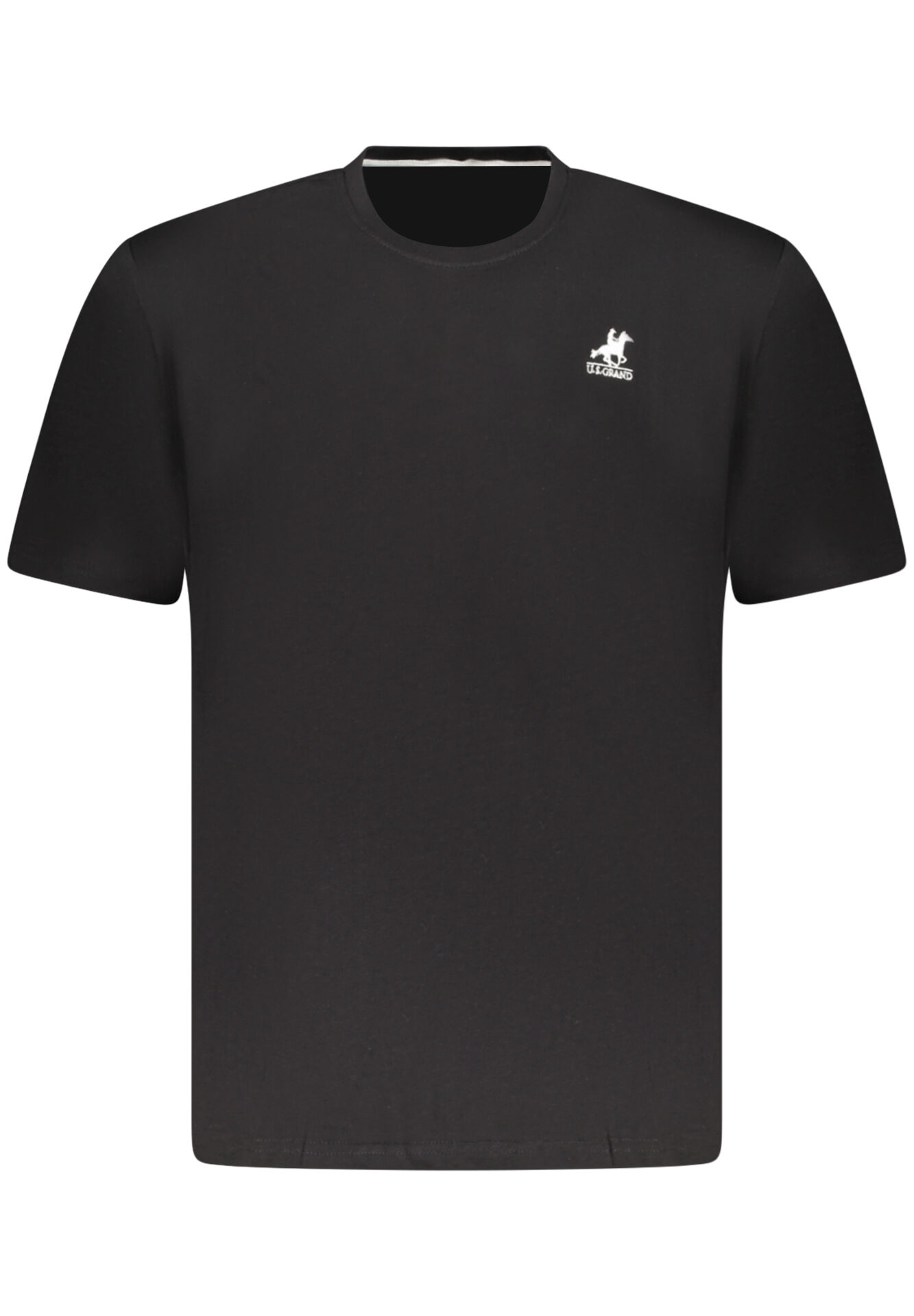US GRAND MEN'S BLACK SHORT-SLEEVE T-SHIRT