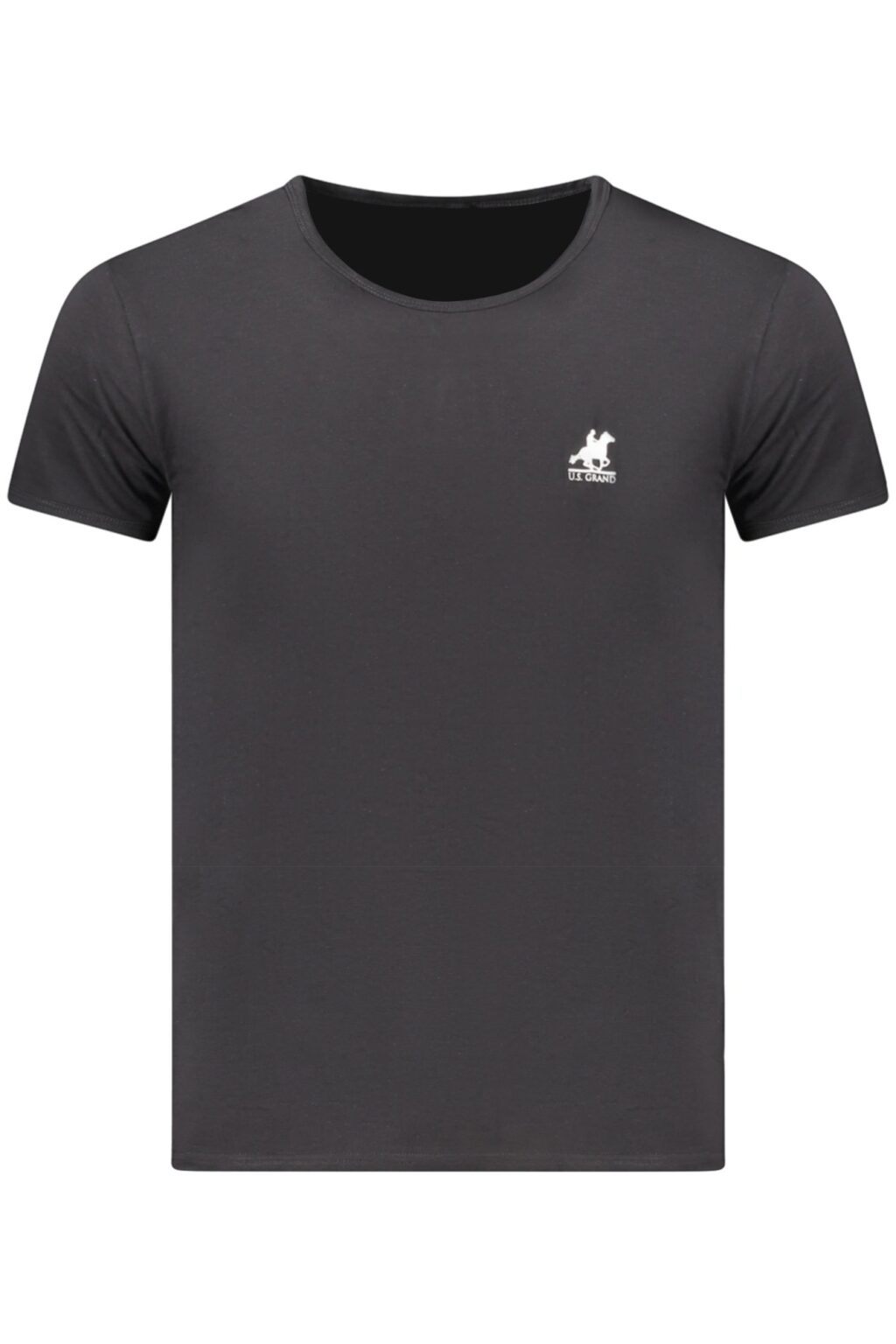 usgrandpolot-shirtmanichecorteuomonero_1 US GRAND vyriški marškinėliai trumpomis rankovėmis, juodi
