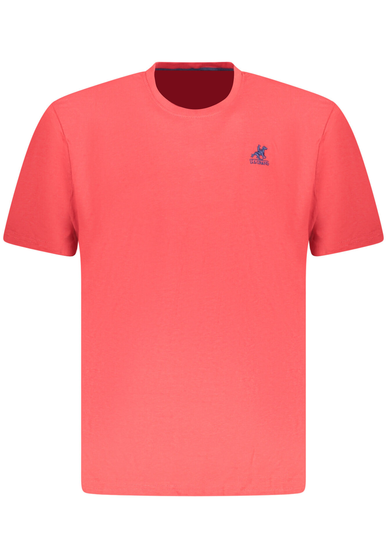US GRAND MEN'S SHORT-SLEEVED RED T-SHIRT