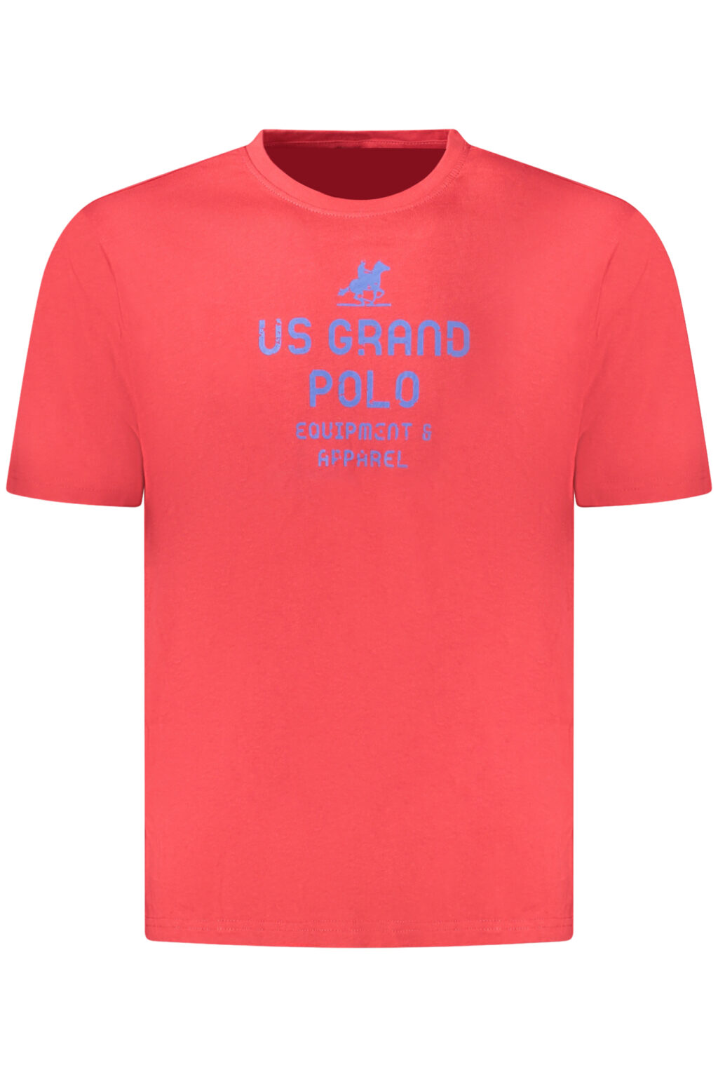 usgrandpolot-shirtmanichecorteuomorosso_1 US GRAND vyriški marškinėliai trumpomis rankovėmis, raudoni