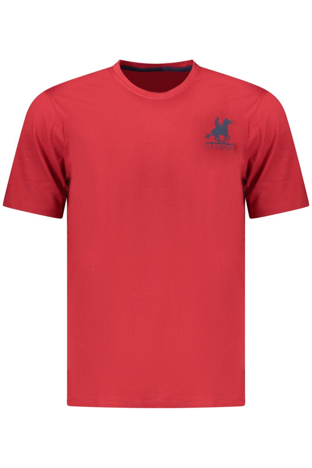 usgrandpolot-shirtmanichecorteuomorosso_1 US GRAND vyriški marškinėliai trumpomis rankovėmis, raudoni