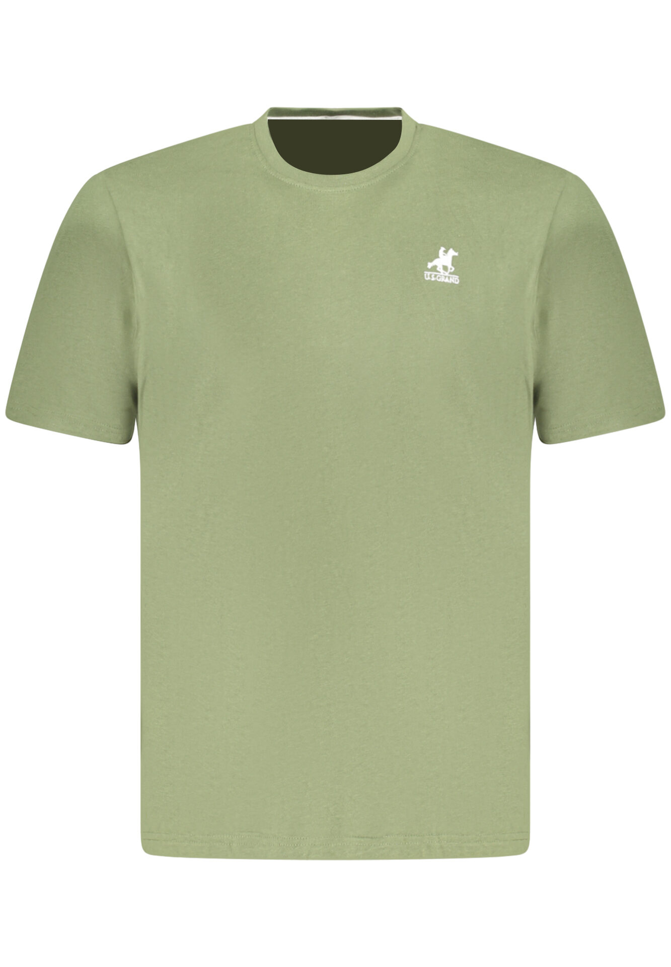 US GRAND MEN'S SHORT-SLEEVED GREEN T-SHIRT