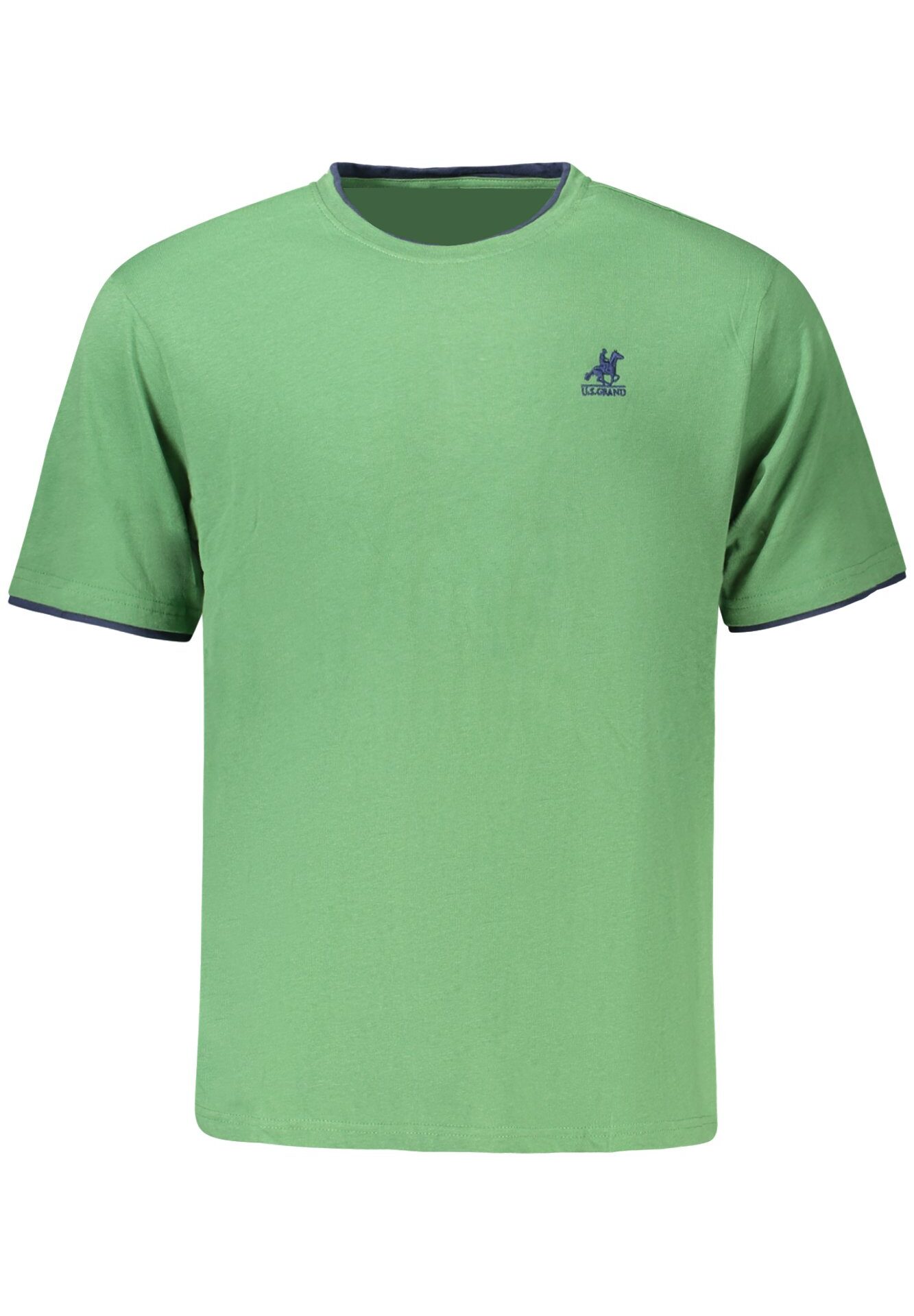 US GRAND MEN'S SHORT-SLEEVED GREEN T-SHIRT
