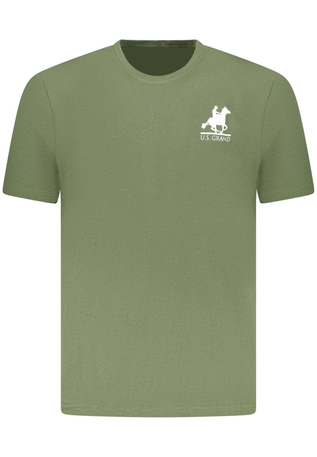US GRAND MEN'S SHORT-SLEEVED GREEN T-SHIRT